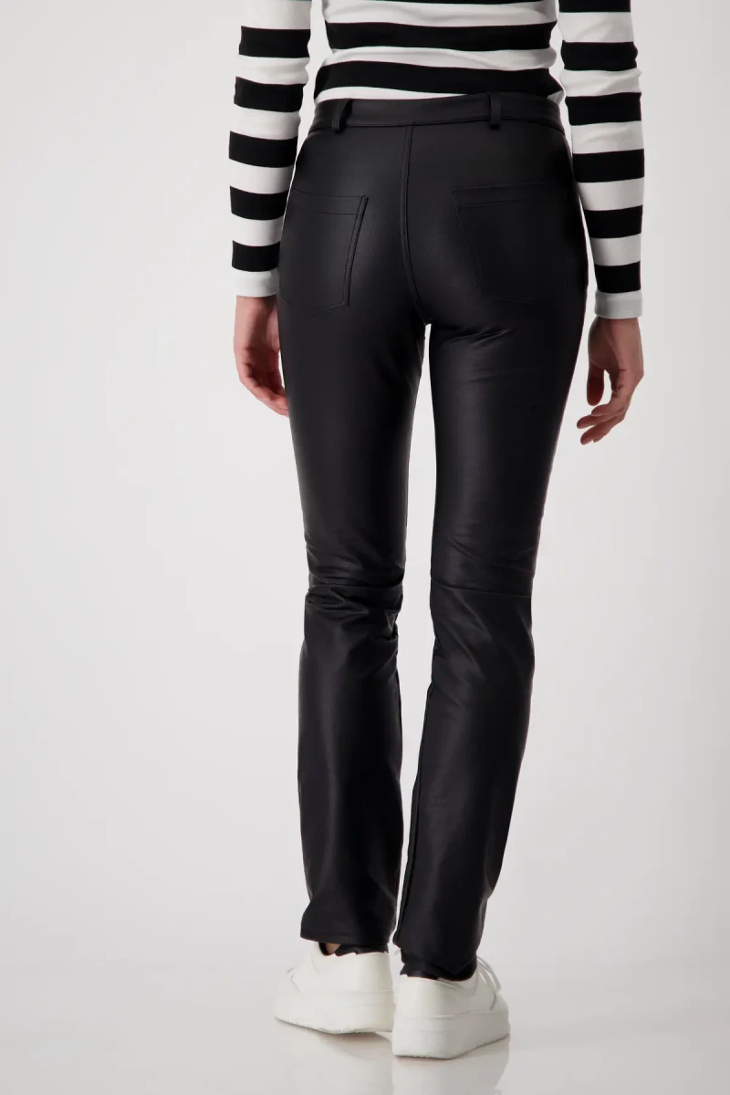 Monari Hose in Lederoptik Online Outlet