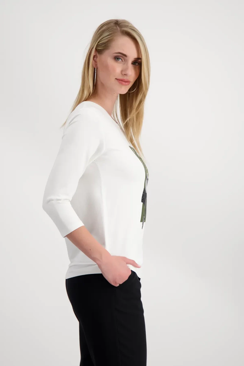 Monari Shirt mit Frauen Print Zeitlich begrenztes Angebot