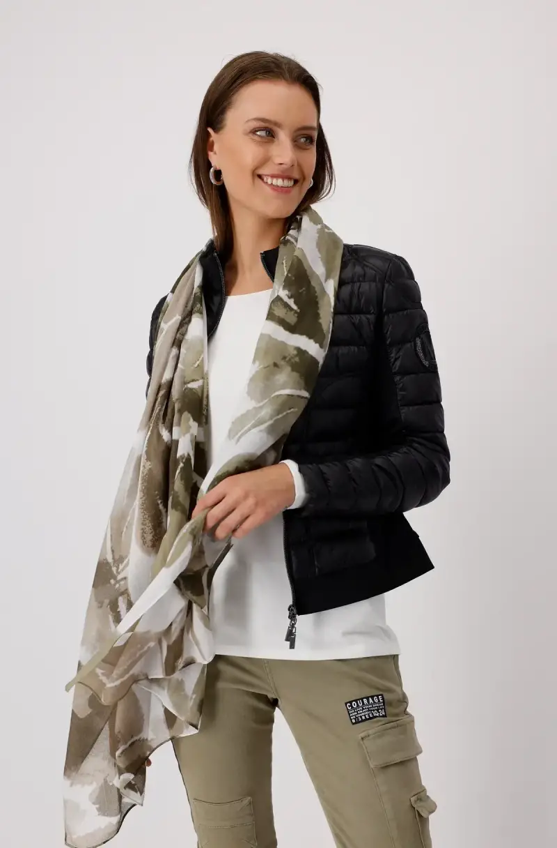 Monari Schal mit Blumenmuster Neuheiten
