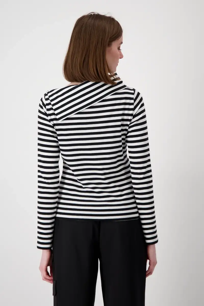 Monari Shirt mit Streifenmuster VIP-Rabatte