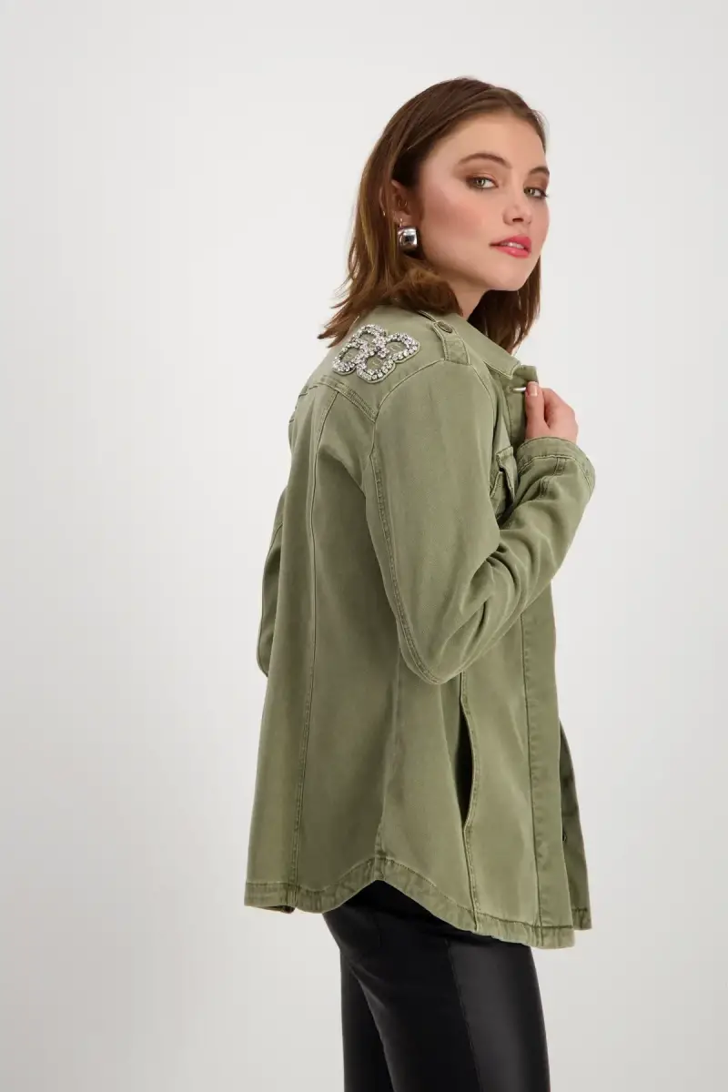 Monari Hemdjacke mit Schmucksteinen Super Sparpreis