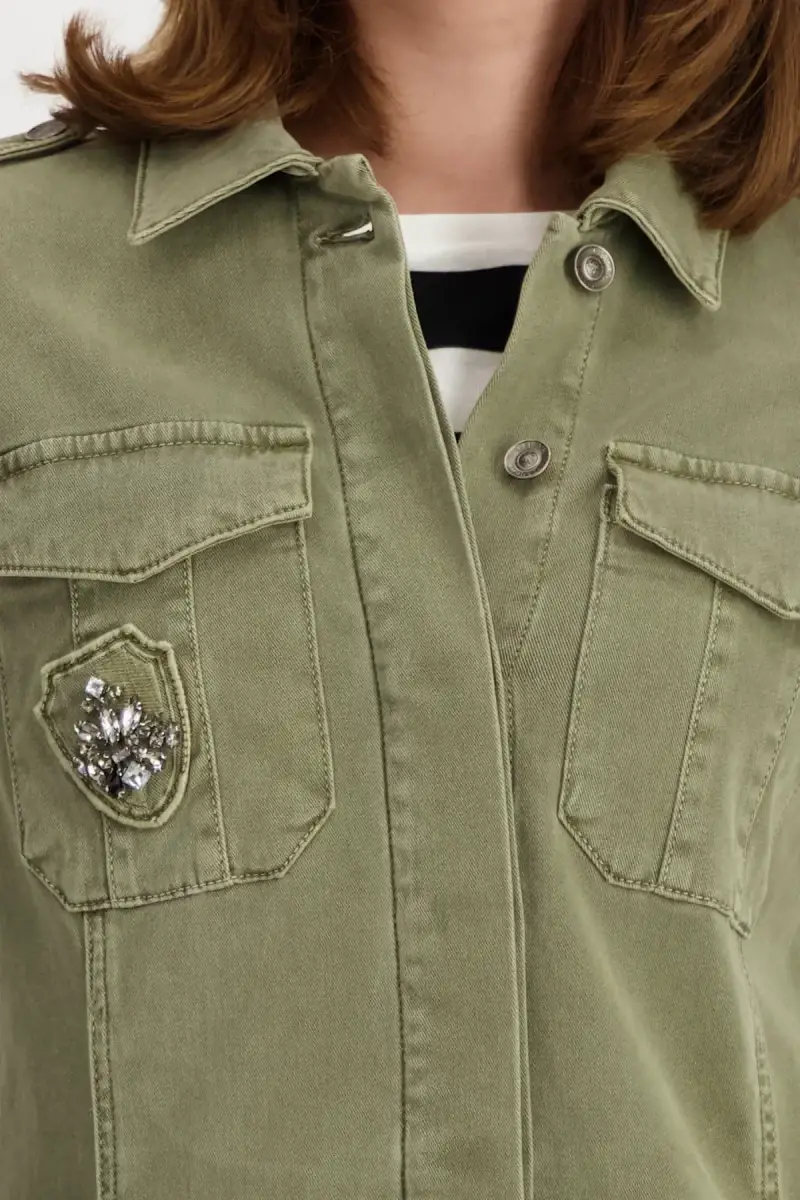 Monari Hemdjacke mit Schmucksteinen Super Sparpreis