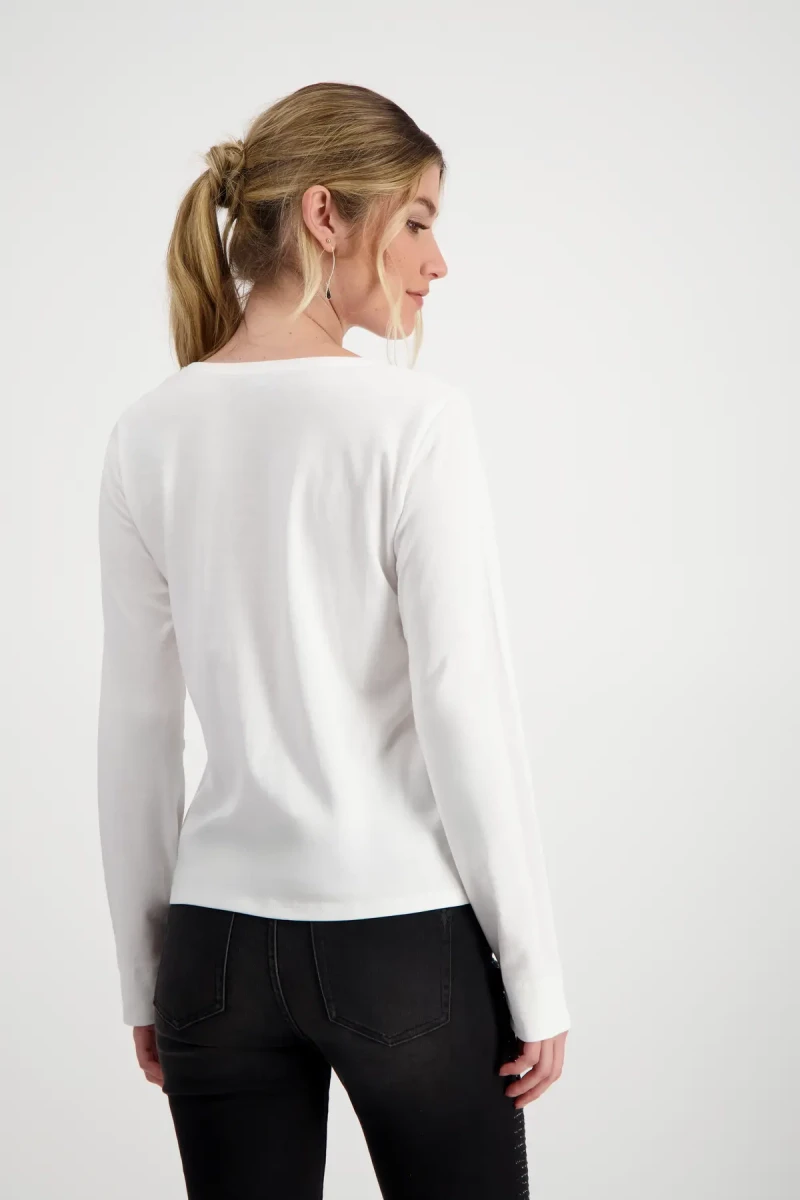 Monari Shirt mit Strass Schrift Wochenangebot