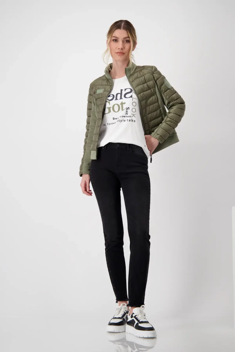 Monari Shirt mit Strass Schrift Wochenangebot