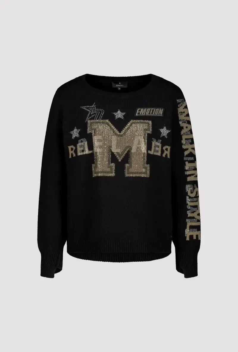 Monari Pullover mit Strass Letzte 3 Tage