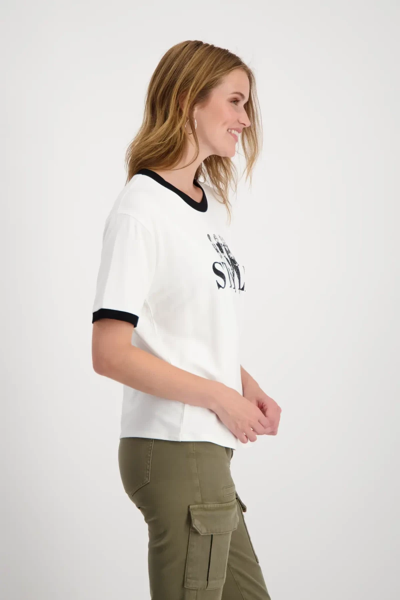 Monari T Shirt mit Frauen Print Letzte 2 Tage