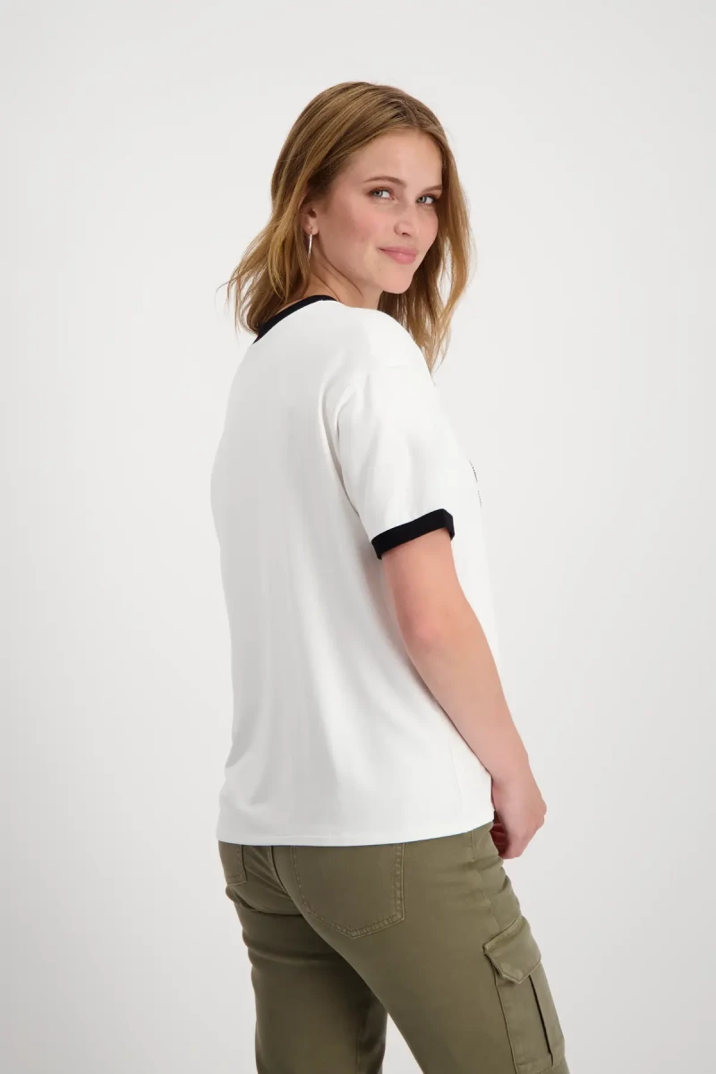Monari T Shirt mit Frauen Print Letzte 2 Tage