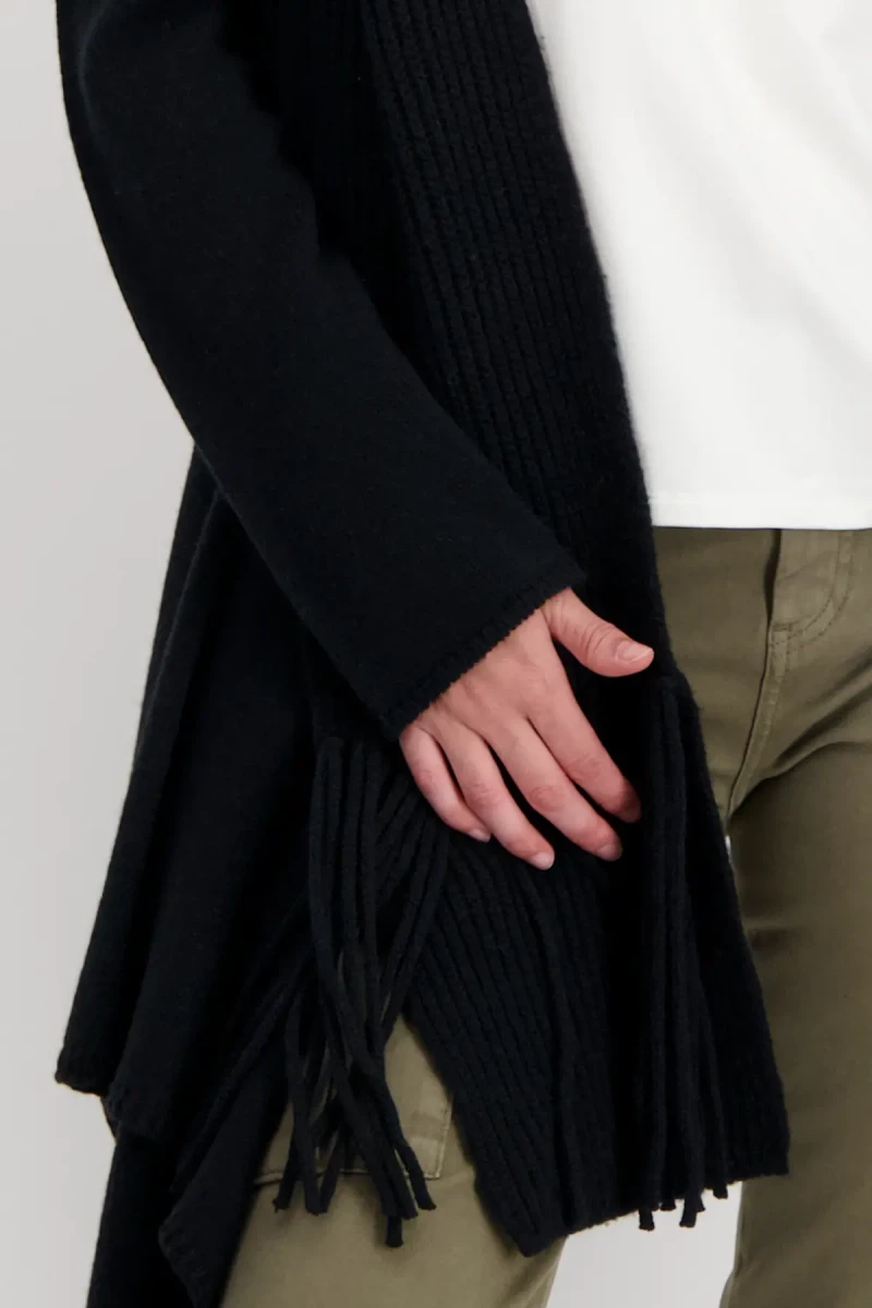 Monari Strickjacke mit Schalkragen Letzter Tag