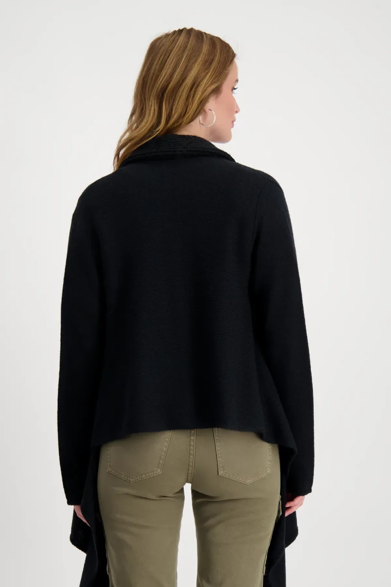 Monari Strickjacke mit Schalkragen Letzter Tag