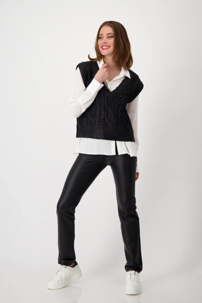 Monari Georgette Bluse Bis zu 65% Rabatt