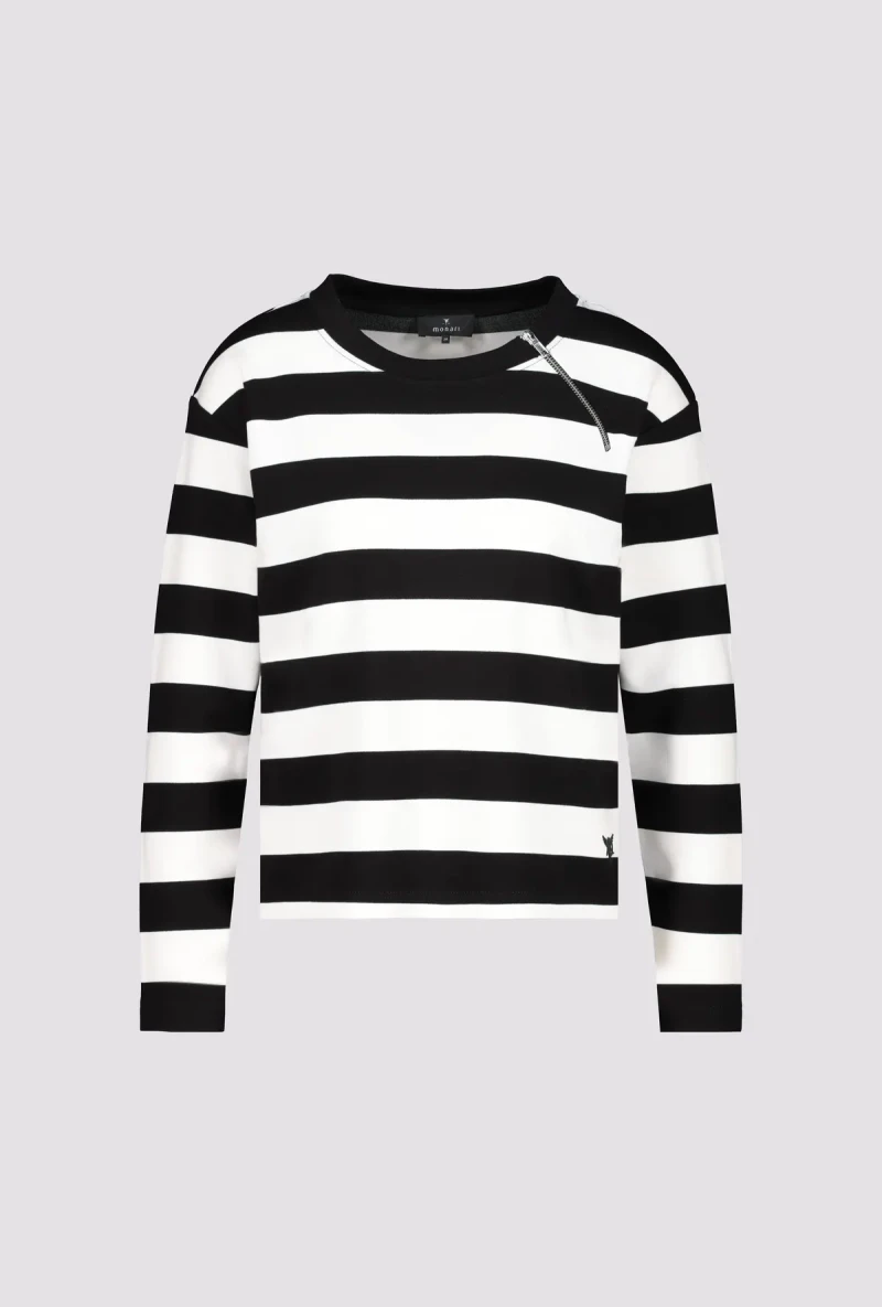 Monari Gestreiftes Sweatshirt Bis zu 55% Rabatt