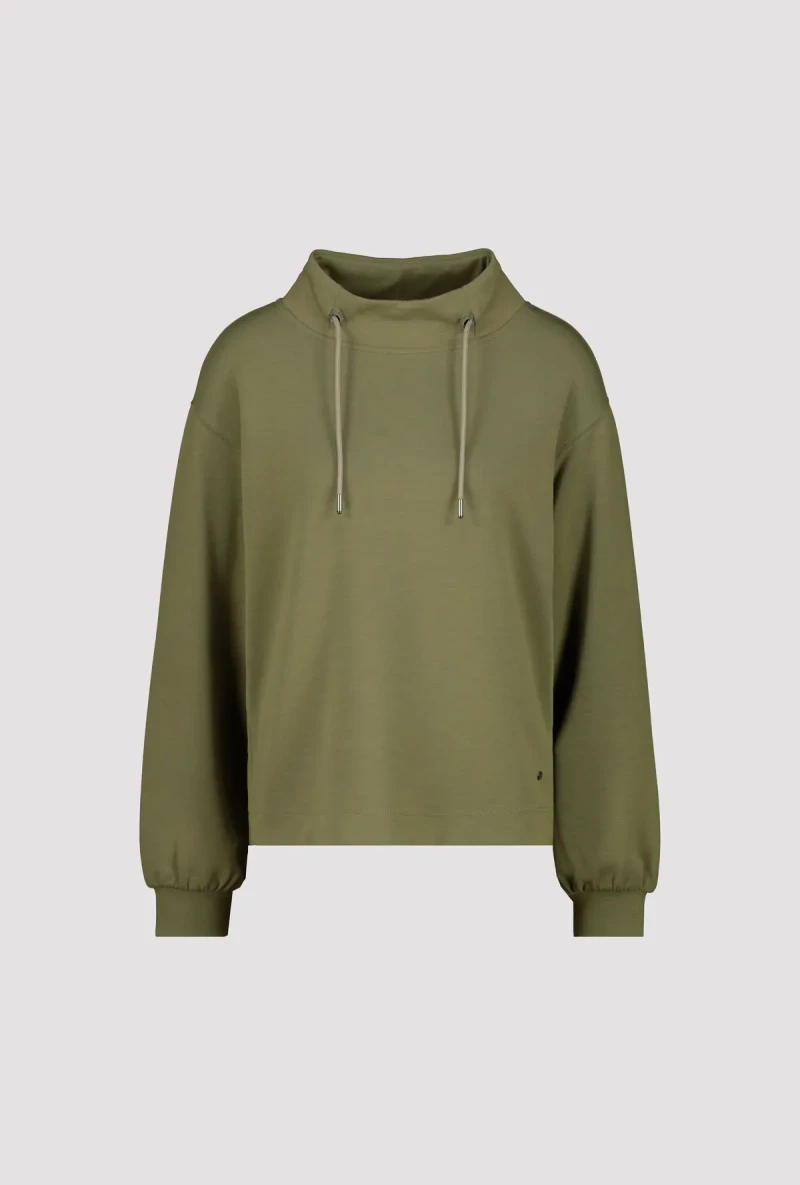 Monari Sweatshirt mit Stehkragen 2025