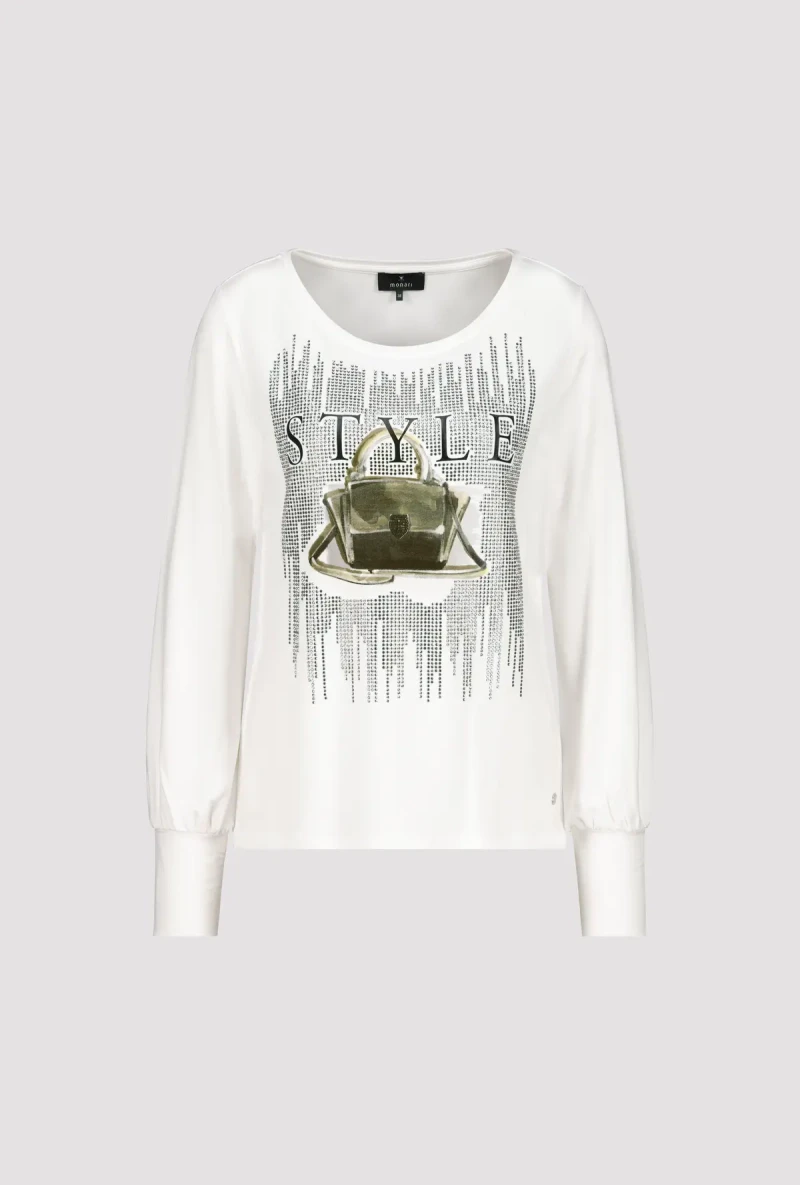 Monari Shirt mit Taschen Print Angebote