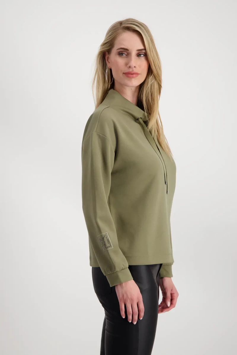 Monari Sweatshirt mit Stehkragen Meist gekauft