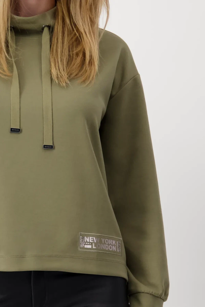 Monari Sweatshirt mit Stehkragen Meist gekauft