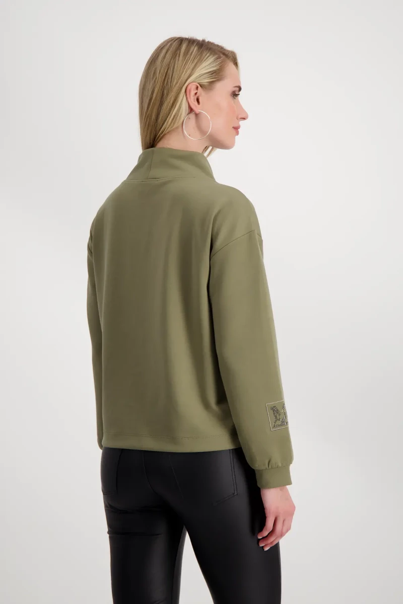 Monari Sweatshirt mit Stehkragen Meist gekauft