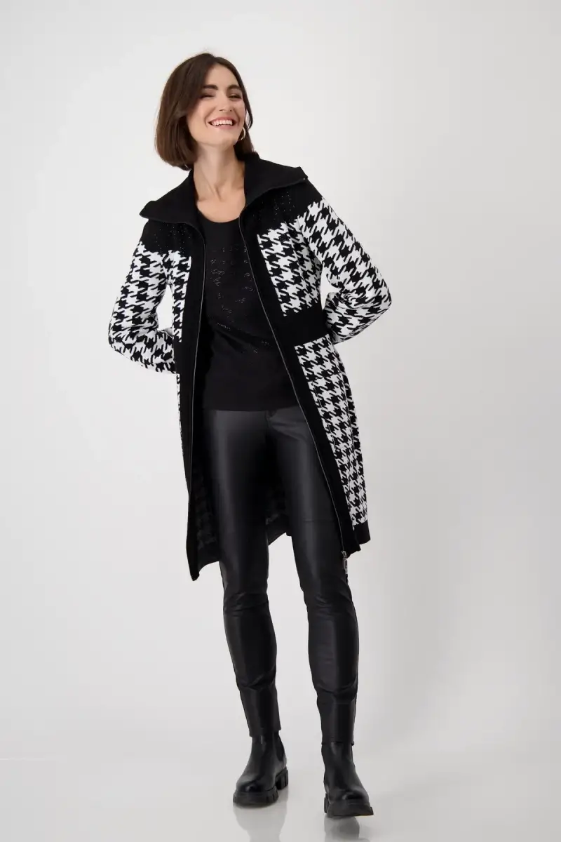 Monari Shirt mit Strass Schrift Limitierter Zeitrabatt