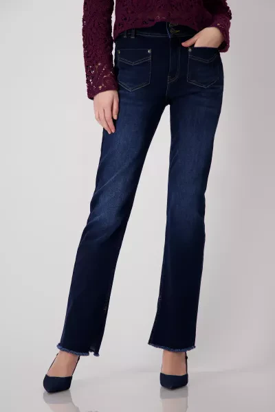 Monari Shirt mit Pailletten Schrift Online Shopping
