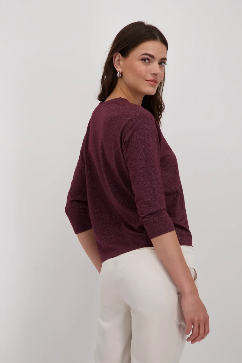 Monari Shirt mit Lurex Tiefpreis