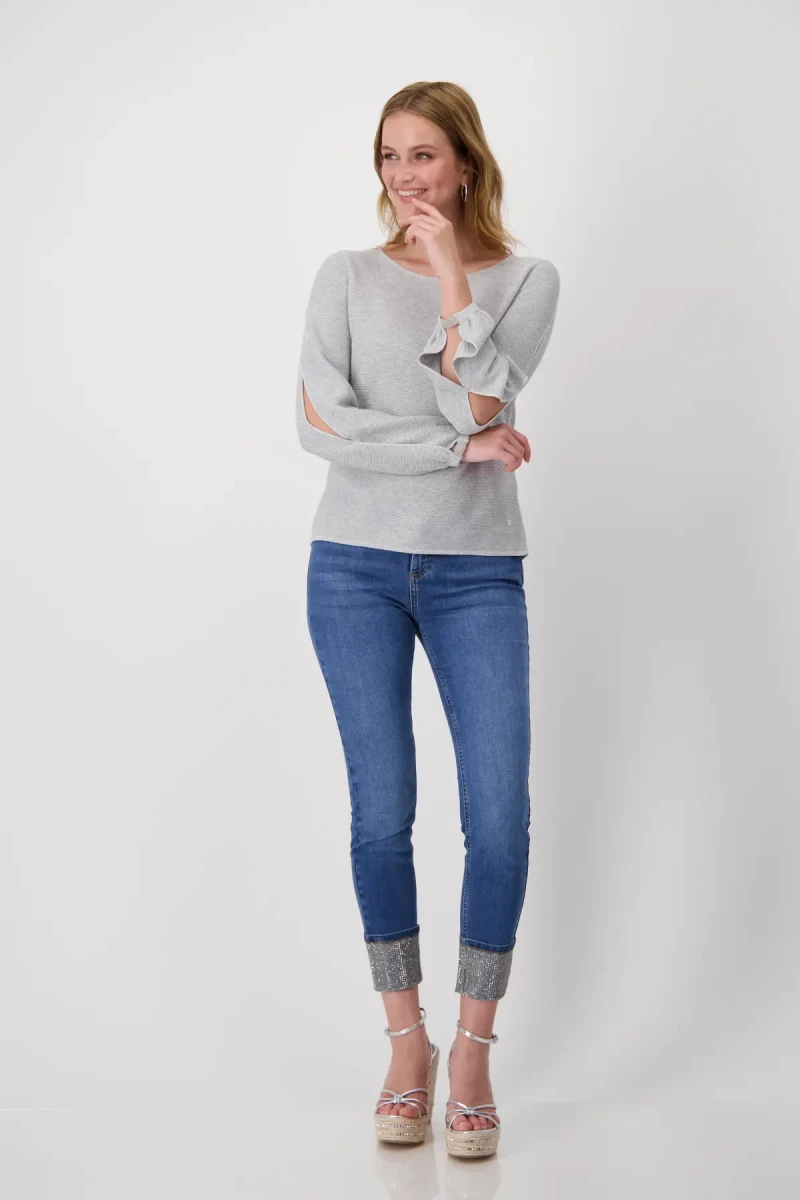 Monari Linksstrick Pullover Bis zu 60% Rabatt