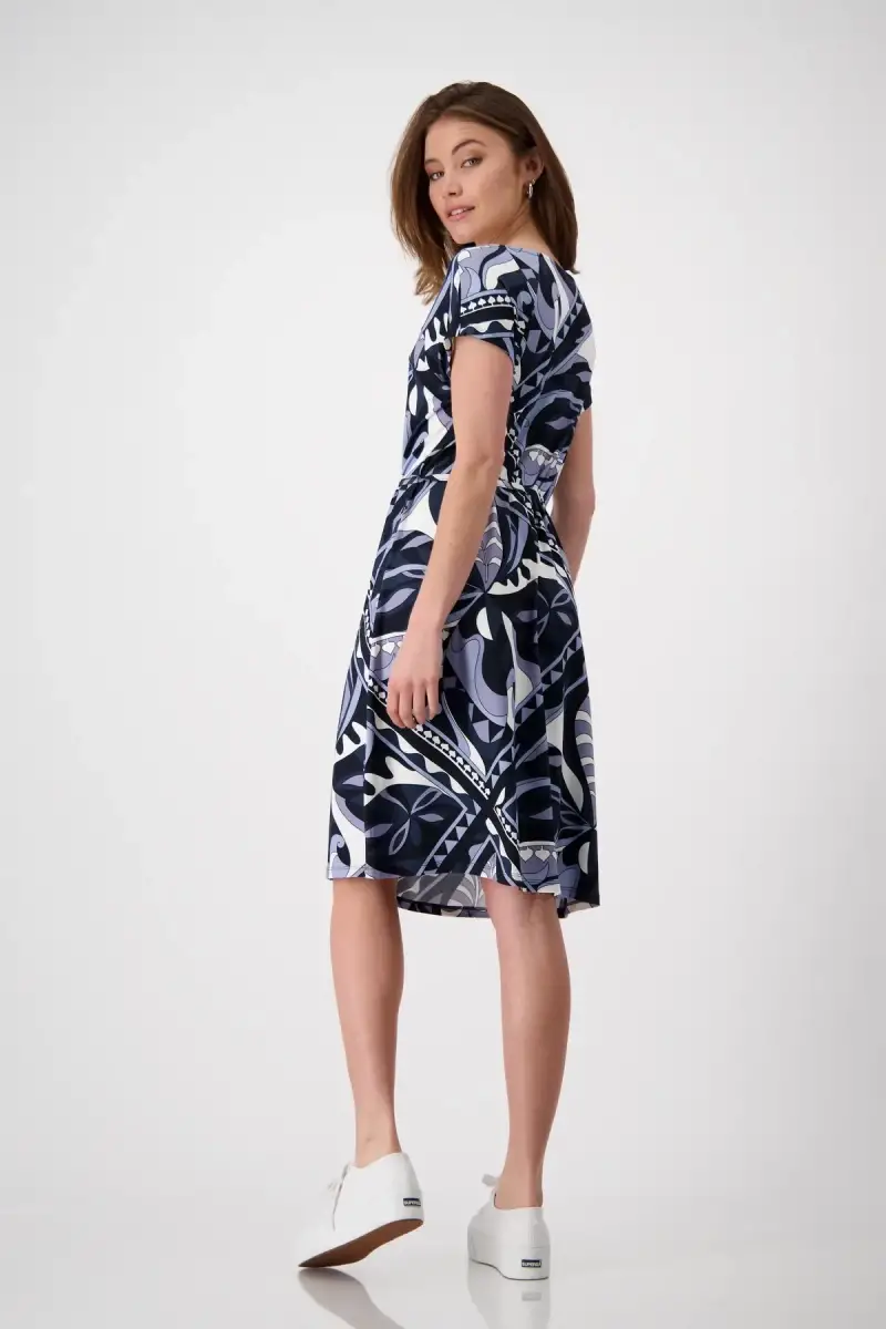 Monari Kleid mit Ornamentmuster Bis zu 55% Rabatt