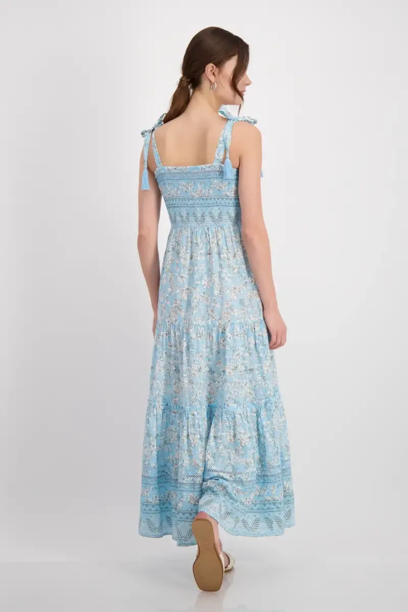 Monari Maxi Volantkleid Outlet