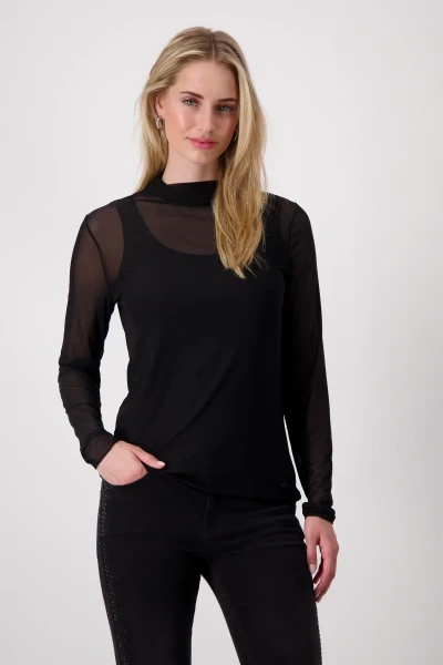 Monari Blusenshirt mit Tasche Blitzverkäufe