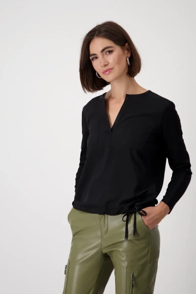 Monari Blusenshirt mit Tasche Blitzverkäufe