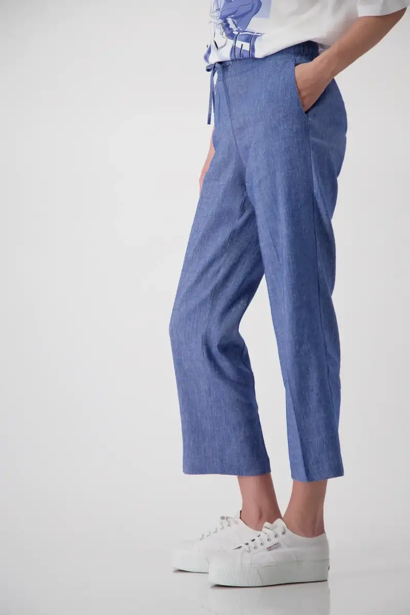 Monari Leinen Hose Großer Ausverkauf