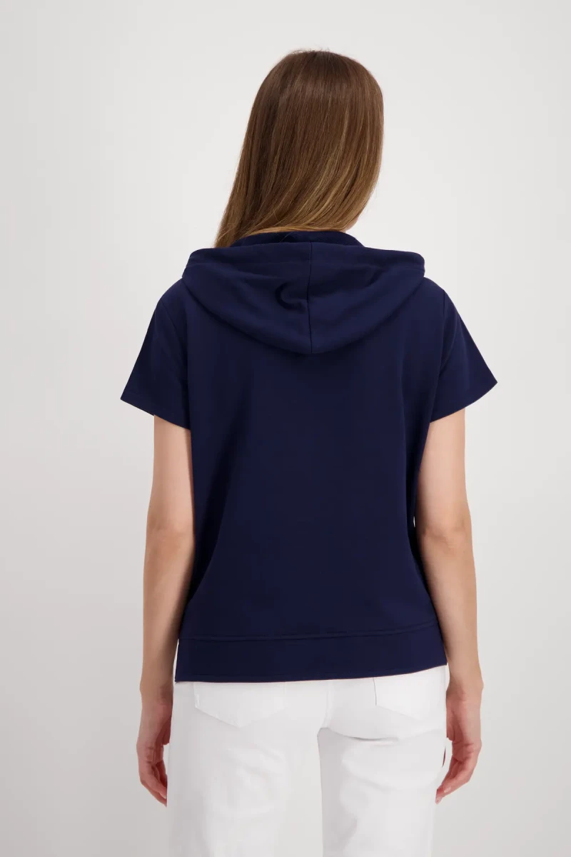 Monari Sweatshirt mit 3D Schrift Begrenztes Angebot