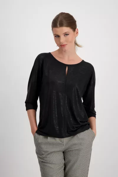 Monari Satin Blusenshirt Lagerräumung