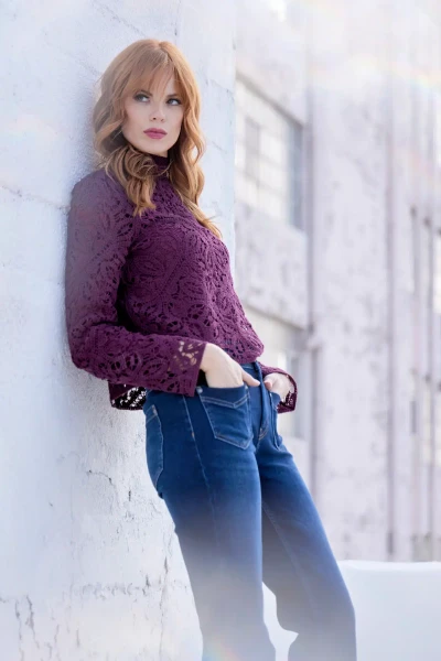 Monari Shirt mit Paisleymuster Heißer Verkauf