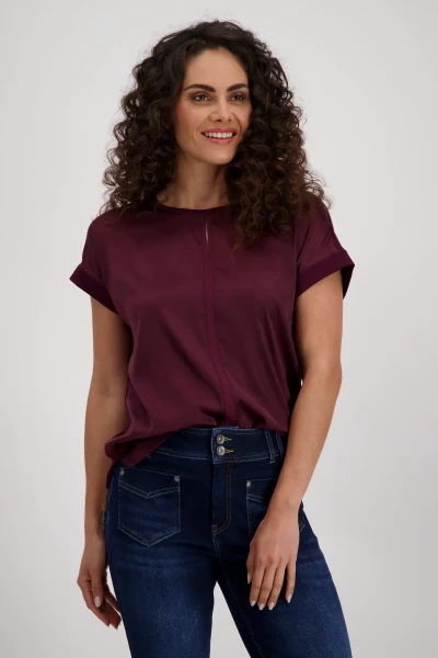 Monari Shirt mit Ikatmuster Neueste Mode