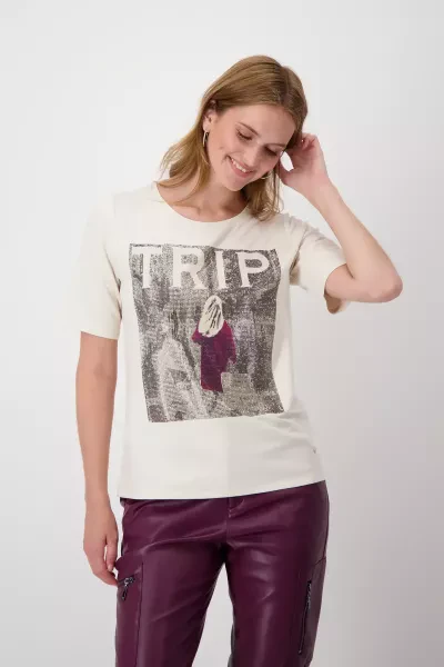 Monari Top mit Strassträgern Online Outlet