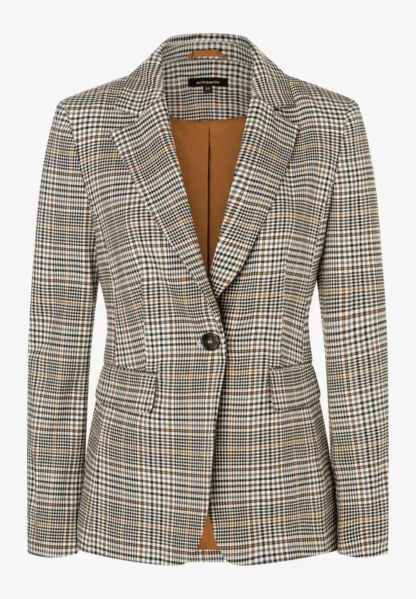 More & More Glencheck-Blazer, kariert, Herbst-Kollektion Letzte 2 Tage