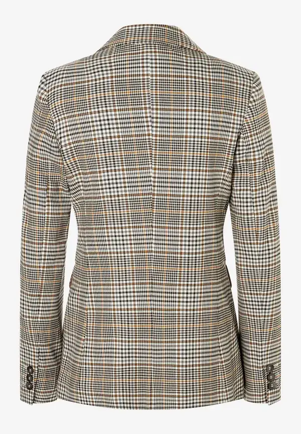 More & More Glencheck-Blazer, kariert, Herbst-Kollektion Letzte 2 Tage