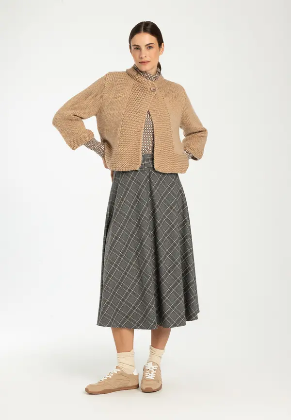 More & More Cardigan, camel, Herbst-Kollektion Zeitbegrenzte Promotion