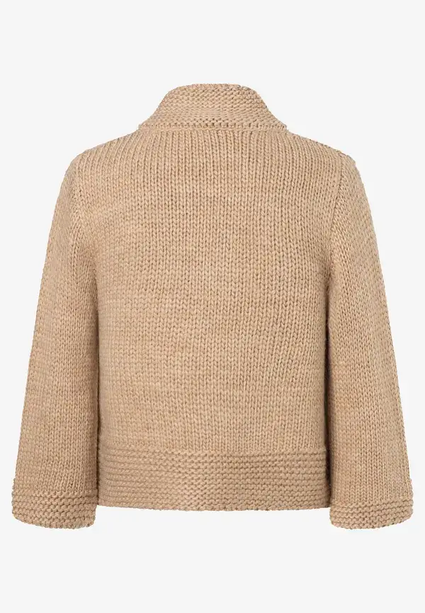 More & More Cardigan, camel, Herbst-Kollektion Zeitbegrenzte Promotion
