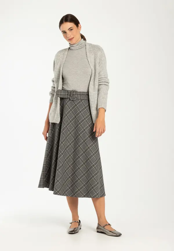 More & More Cardigan, grau melange, Herbst-Kollektion Bis zu 65% Rabatt
