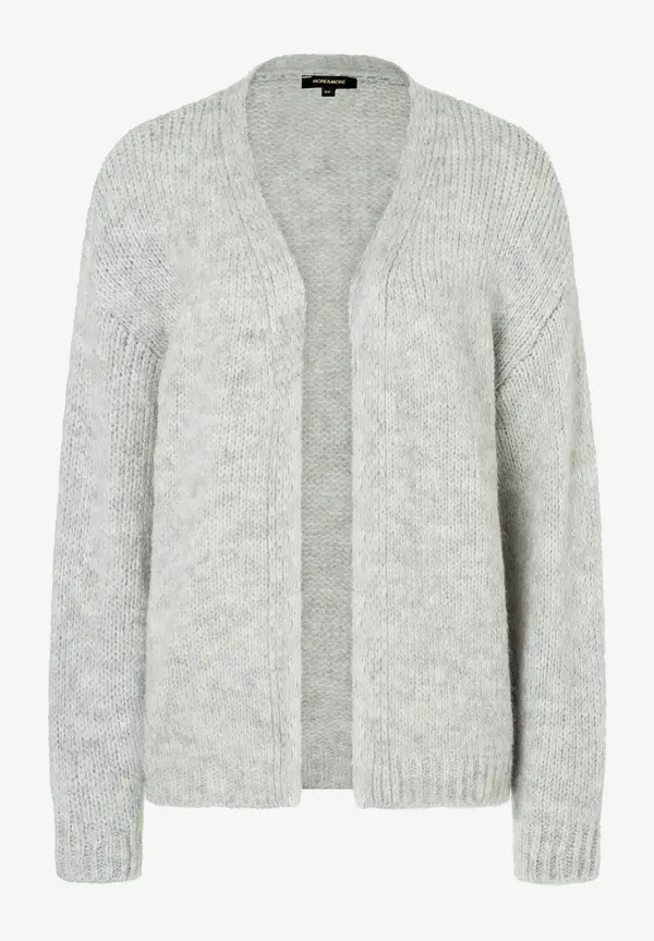 More & More Cardigan, grau melange, Herbst-Kollektion Bis zu 65% Rabatt
