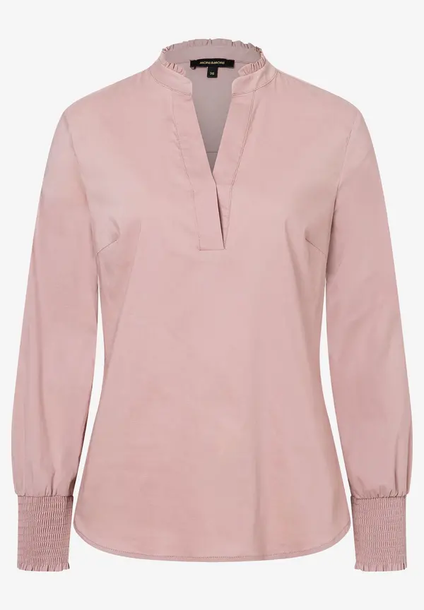 More & More Baumwoll/Stretch Bluse, rosa, Herbst-Kollektion Discount Store für neue Produkte