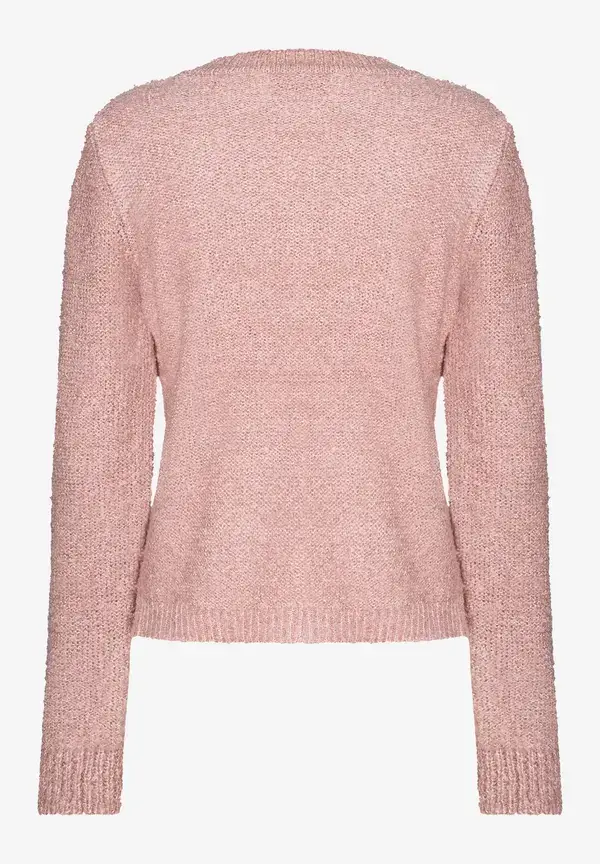 More & More Bouclé-Pullover, rose flush, Herbst-Kollektion Auslauf