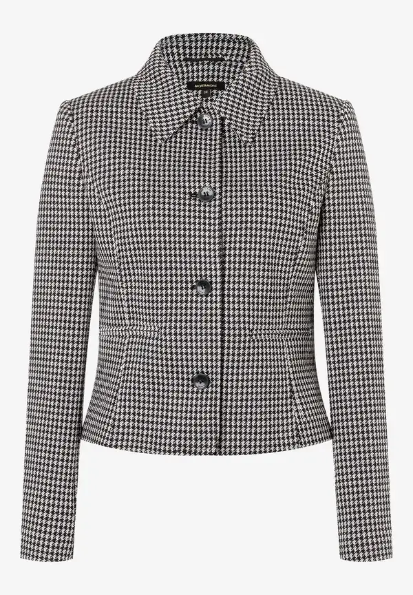More & More Jerseyjacke, Hahnentritt-Dessin, Herbst-Kollektion im Angebot