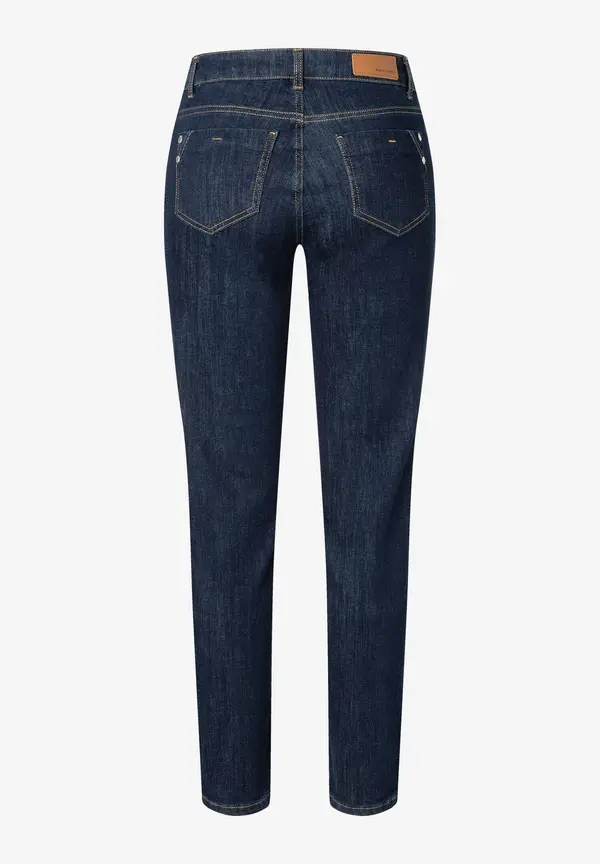 More & More schmale Jeans, HAZEL, dark blue denim Limitierter Zeitrabatt