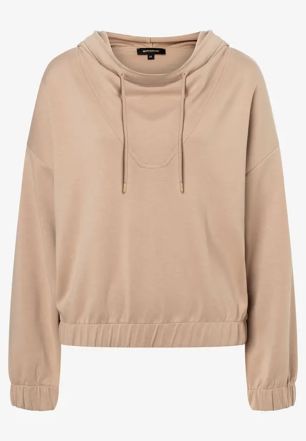 More & More Kapuzensweatshirt, beige macchiato, Herbst-Kollektion Fabrik Onlineshop
