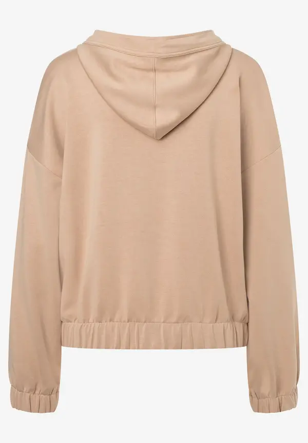 More & More Kapuzensweatshirt, beige macchiato, Herbst-Kollektion Fabrik Onlineshop