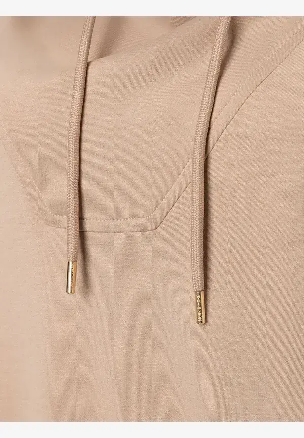 More & More Kapuzensweatshirt, beige macchiato, Herbst-Kollektion Fabrik Onlineshop