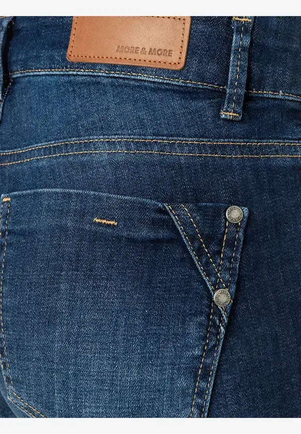 More & More schmale Jeans, HAZEL, denim, Herbst-Kollektion Flash Sale