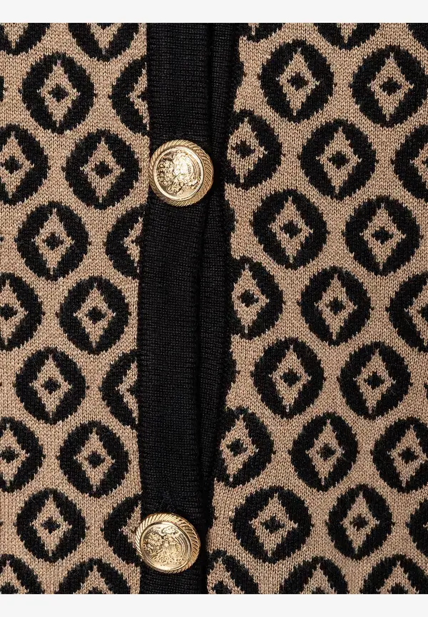 More & More Cardigan mit Jacquardmuster, Herbst-Kollektion Online Shopping