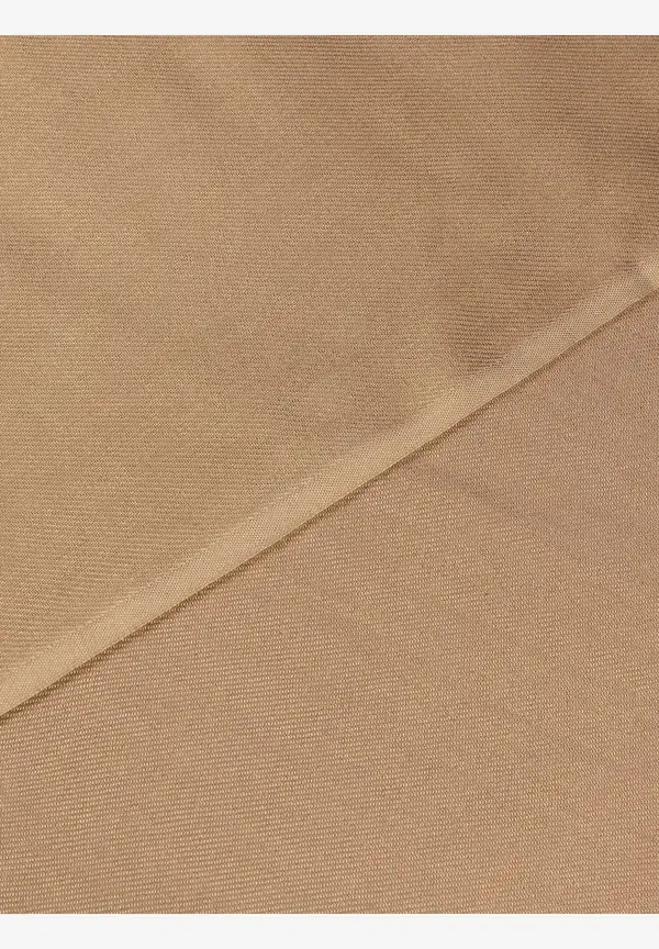 More & More Schal mit Fransen, warm beige Preisnachlass